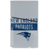 NFL New England Patriots Grey Performance Series PS5 Slim Disk Console Skin