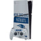 NFL New England Patriots Grey Performance Series PS5 Slim Digital Edition Bundle Skin