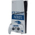 NFL New England Patriots Grey Performance Series PS5 Slim Digital Edition Bundle Skin