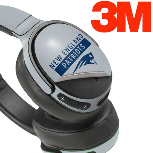 NFL New England Patriots Grey Performance Series Skullcandy Venue Skin