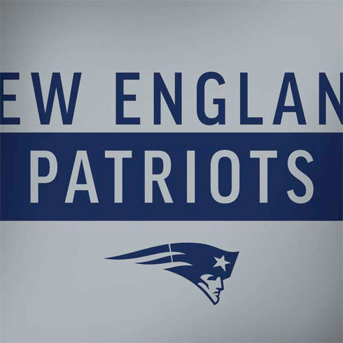 NFL New England Patriots Grey Performance Series Surface Book 2 13.5in Skin