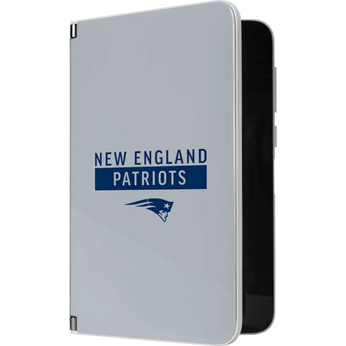 NFL New England Patriots Grey Performance Series Surface Duo Skin