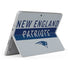 NFL New England Patriots Grey Performance Series Surface Go Skin