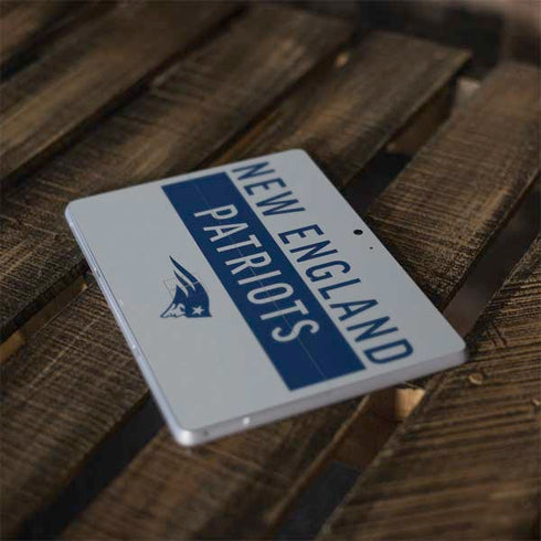 NFL New England Patriots Grey Performance Series Surface Go Skin