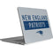 NFL New England Patriots Grey Performance Series Surface Laptop Studio Skin