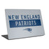 NFL New England Patriots Grey Performance Series Universal Laptop 13in (10.6 x 7.6in) Skin