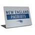NFL New England Patriots Grey Performance Series Universal Laptop 18in (14.6 x 10.6in) Skin