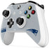 NFL New England Patriots Grey Performance Series Xbox One S Controller Skin