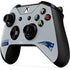 NFL New England Patriots Grey Performance Series Xbox One X Controller Skin