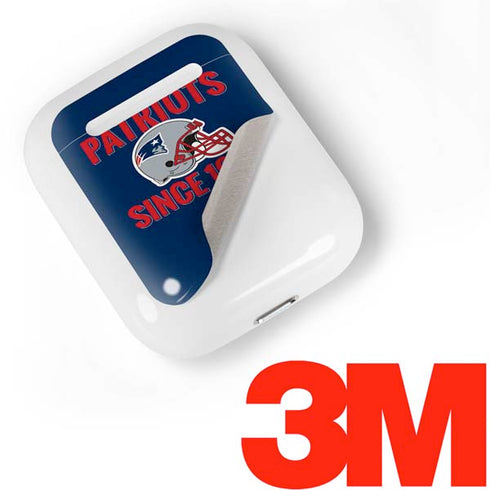 NFL New England Patriots Helmet Apple AirPods Skin