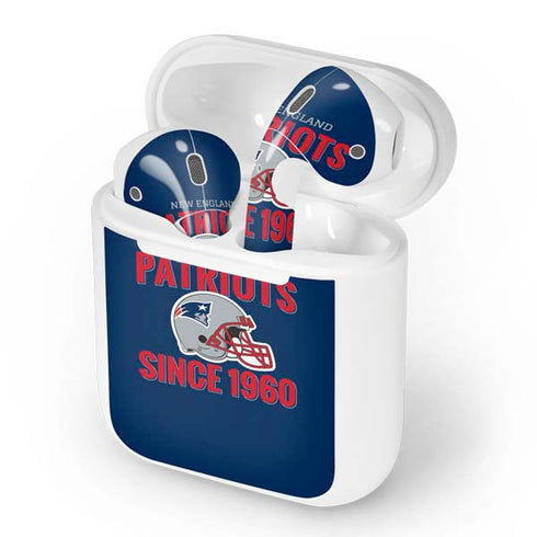 NFL New England Patriots Helmet Apple AirPods Skin