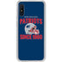 NFL New England Patriots Helmet Galaxy A10e Clear Case