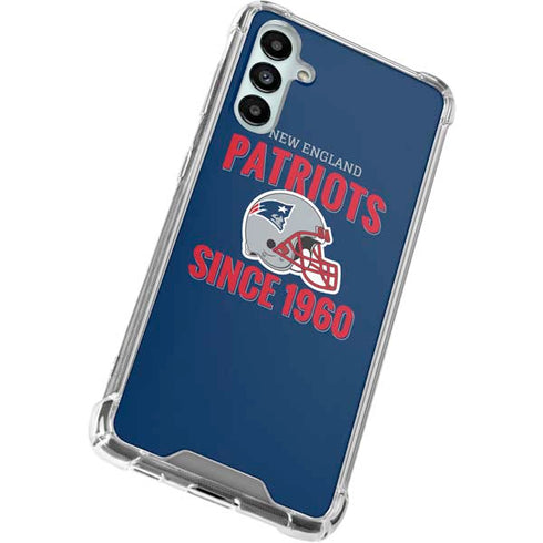 NFL New England Patriots Helmet Galaxy A14 5G Clear Case
