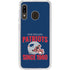 NFL New England Patriots Helmet Galaxy A20 Clear Case