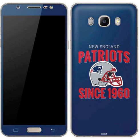 NFL New England Patriots Helmet Galaxy J7 Skin