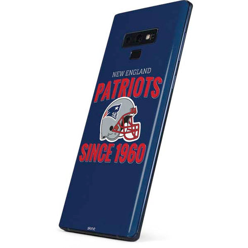 NFL New England Patriots Helmet Galaxy Note 9 Skin