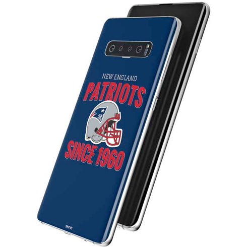 NFL New England Patriots Helmet Galaxy S10 Plus Skin