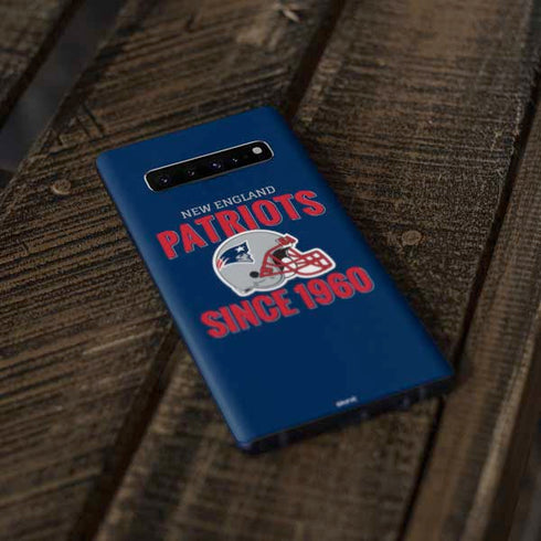 NFL New England Patriots Helmet Galaxy S10 Skin