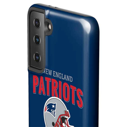 NFL New England Patriots Helmet Galaxy S21 FE Pro Case