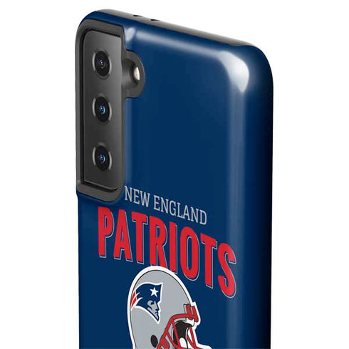 NFL New England Patriots Helmet Galaxy S21 Plus 5G Pro Case