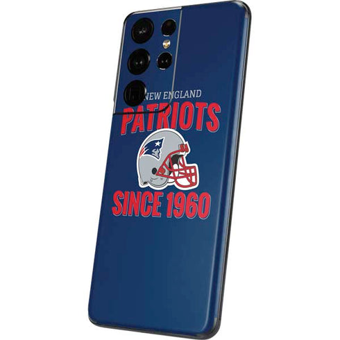NFL New England Patriots Helmet Galaxy S21 Ultra 5G Skin