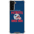 NFL New England Patriots Helmet Galaxy S22 Plus Clear Case
