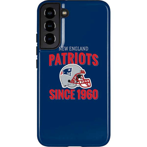 NFL New England Patriots Helmet Galaxy S22 Plus Pro Case