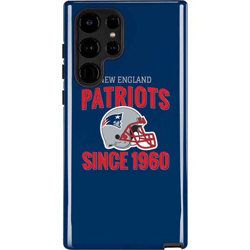 NFL New England Patriots Helmet Galaxy S22 Ultra Pro Case