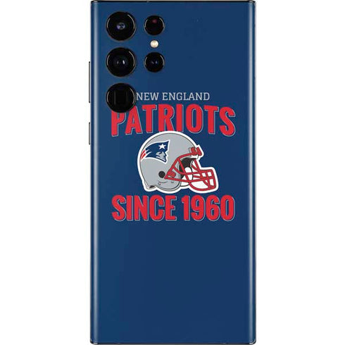 NFL New England Patriots Helmet Galaxy S22 Ultra Skin