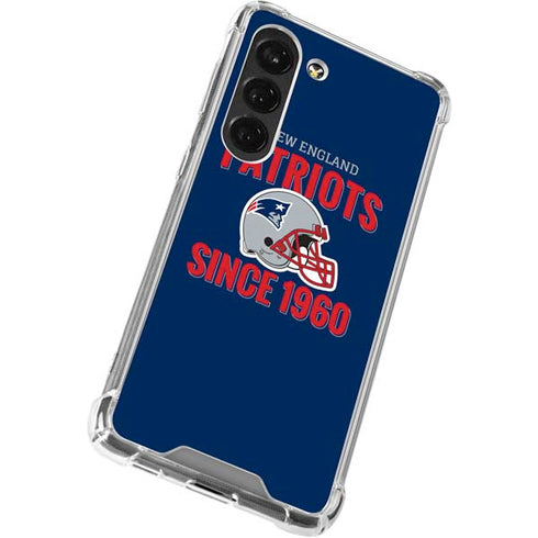 NFL New England Patriots Helmet Galaxy S23 Clear Case