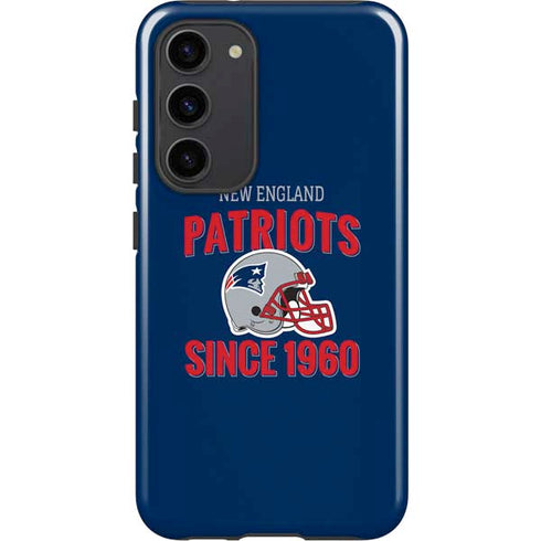 NFL New England Patriots Helmet Galaxy S23 Plus Pro Case