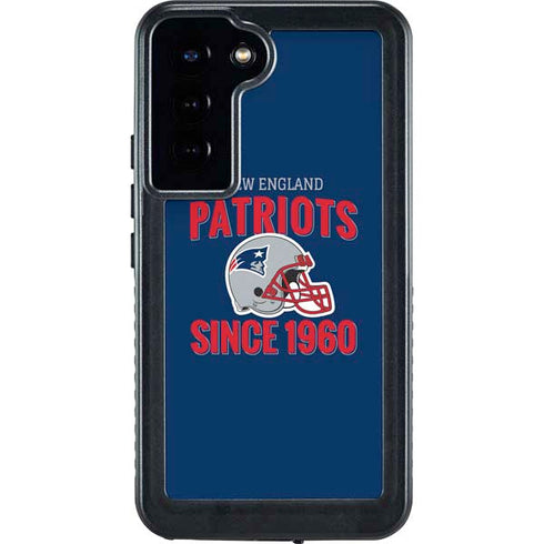 NFL New England Patriots Helmet Galaxy S23 Plus Waterproof Case