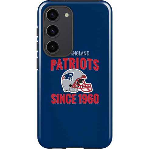 NFL New England Patriots Helmet Galaxy S23 Pro Case