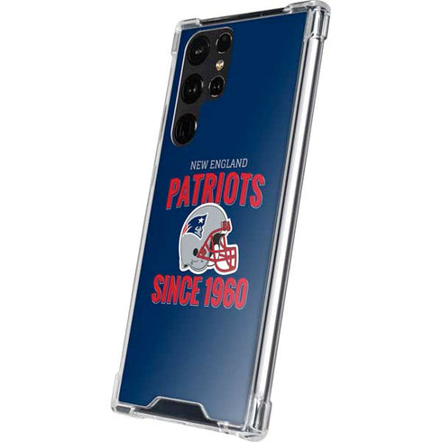 NFL New England Patriots Helmet Galaxy S24 Ultra Clear Case