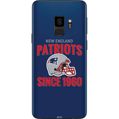 NFL New England Patriots Helmet Galaxy S9 Skin