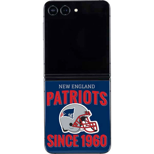 NFL New England Patriots Helmet Galaxy Z Flip5 5G Skin
