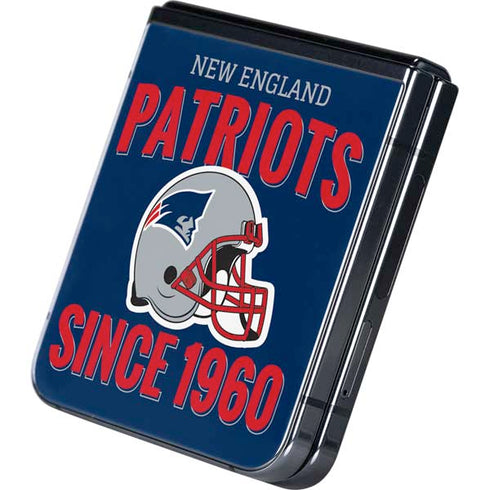 NFL New England Patriots Helmet Galaxy Z Flip5 5G Skin