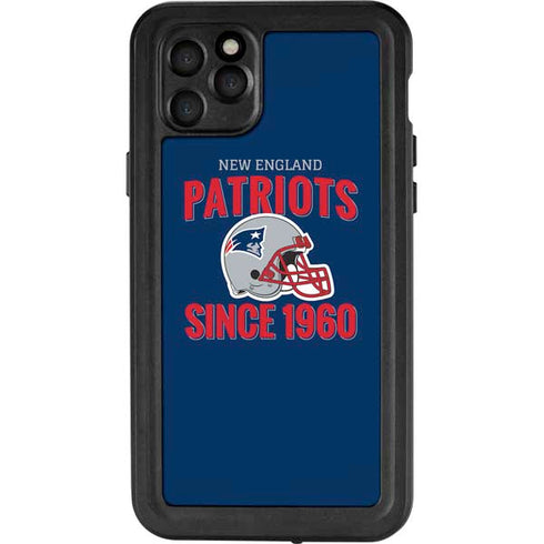 NFL New England Patriots Helmet iPhone 11 Pro Max Waterproof Case