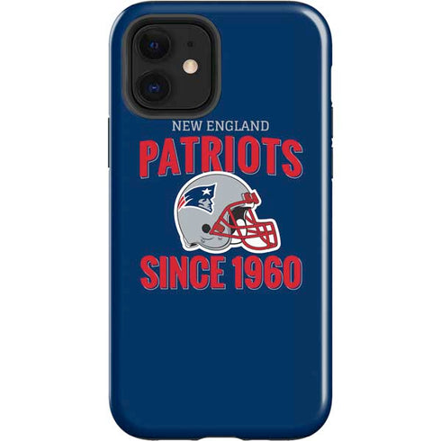 NFL New England Patriots Helmet iPhone 12 Impact Case