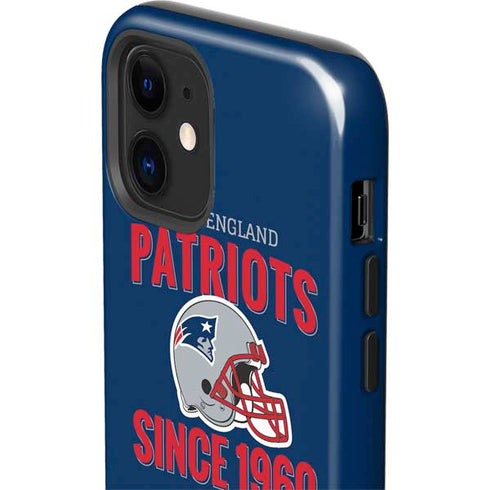 NFL New England Patriots Helmet iPhone 12 Impact Case