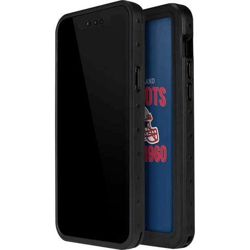 NFL New England Patriots Helmet iPhone 12 Mini Waterproof Case