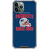 NFL New England Patriots Helmet iPhone 12 Pro Max Clear Case