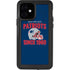 NFL New England Patriots Helmet iPhone 12 Waterproof Case