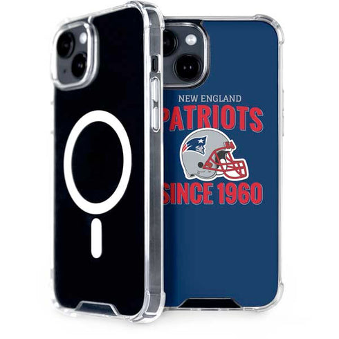 NFL New England Patriots Helmet iPhone 13 MagSafe Case