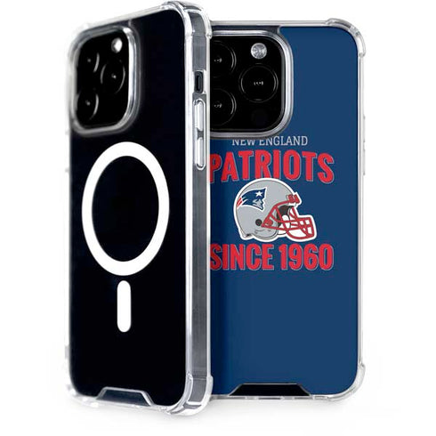 NFL New England Patriots Helmet iPhone 13 Pro MagSafe Case