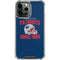 NFL New England Patriots Helmet iPhone 13 Pro Max Clear Case