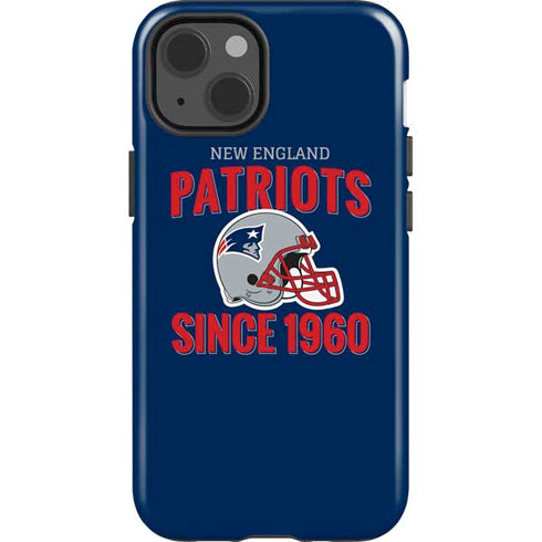 NFL New England Patriots Helmet iPhone 15 Impact Case