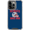 NFL New England Patriots Helmet iPhone 14 Pro Clear Case