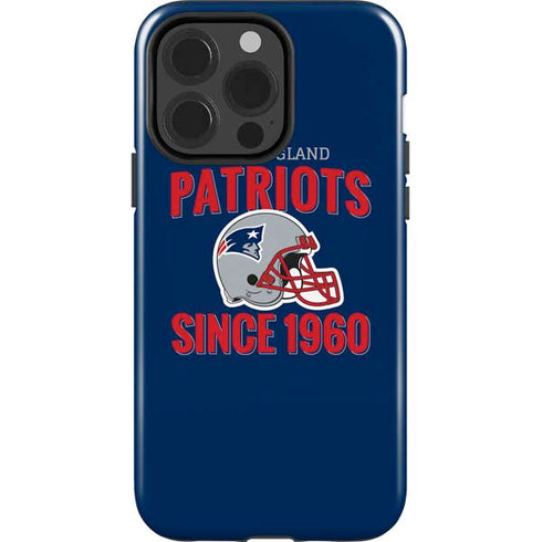 NFL New England Patriots Helmet iPhone 14 Pro Impact Case