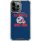 NFL New England Patriots Helmet iPhone 14 Pro Max Clear Case